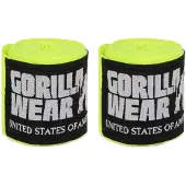 Gorilla wear Boxing Hand Wraps - Boksbandages - Geel - 250 cm