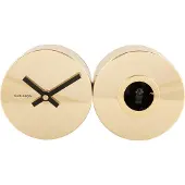 Karlsson wandklok duo cuckoo plated verguld