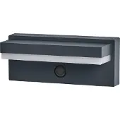 Osram wandlamp ENDURA STYLE ROBUST, grijs, sensor IP54 USB ROBUST, alu / grijs / zink, Aluminium, Modern, Wandlamp buiten