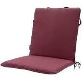 Madison Stapelstoelkussen Recycled Canvas Bordeaux (97 x 49 cm)