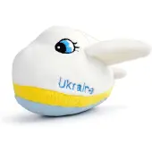 WP Merchandise - Pluche Knuffel - Oekraïens vliegtuig 13 cm
