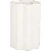 Clayre & Eef Tandenborstelhouder Ø 7x11 cm Wit Keramiek