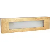 LINDBY Wandlampe , Emina, dimbare, Goud / Messing, Woonkamer, Gips / Klei, Modern
