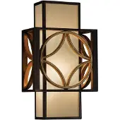 FEISS LED Wandlamp Remy | 1X E14 Max 40W | Heritage Bronze/Parissiene Gold