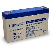 Wentronic UL7-6 VRLA AGM Loodaccu (6V, 7.0 Ah, T1 terminal)