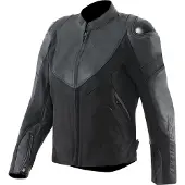 Dainese Iperattiva Dames Motorfiets Leer/Textiel Jas