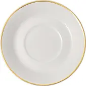 Villeroy & Boch Château Septfontaines espressoschotel Ø12,5 cm Wit-goud