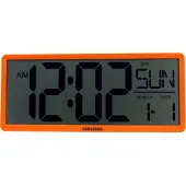 Karlsson wand/tafelklok retro lcd helder