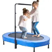Vevor Kindertrampoline Binnen/Buiten Trampoline Opvouwbare Mini Trampoline met Handvat