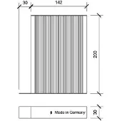 Diederichs DCI0176 Interieurfilter