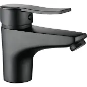 Kuchinox Madera - Wastafelkraan - Zwart - Klik-Klak - Staand