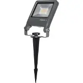 Osram HOMELIGHTING 4099854585852 ENDURA Garden Flood Spike 20W 3000K LED-tuinspot LED-module LED vast ingebouwd 20 W Donkergrijs