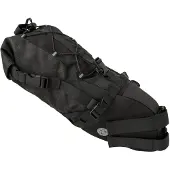 Agu Venture Seat-Pack - Fietstas - 10L - Roll-top - Waterdicht met Dryliner - 3M Reflectie - Gerecycled polyester - Zilver