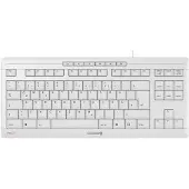 Cherry STREAM KEYBOARD TKL toetsenbord USB QWERTZ Zwitsers Wit