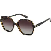 Polaroid Zonnebril PLD 4177/S/X 55/19/145 DARK HAVANA/ BRUIN GESCHADEN POLARIZED polycarbonaat dames PLD 4177/S/X