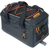Basil Miles Tarpaulin-Waterdichte- bagagedragertas MIK, 7L, zwart oranje - met afneembare schouderband