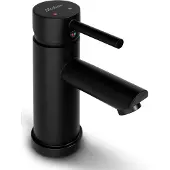 Mirlux Wastafel Kraan Zwart - Wastafel Mengkraan Badkamer - Wastafelkraan - Fonteinkraan / WC Kraan - Kraantje - Koudwaterkraan & Warmwaterkraan - Toiletkraan Koud Water & Warm Water