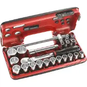 Facom SL.DBOX412 Dopsleutelset Metrisch 1/2 (12,5 mm) 22-delig