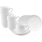 Villeroy & Boch Espressotassen mit Untertassen Royal 100 ml