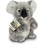 HERMANN Teddy Hermann Koala, 21 cm - Hoogwaardige pluchen koala, wasbaar