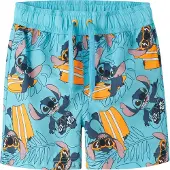 Name It Mini Zwemshorts 'Stitch' blauw