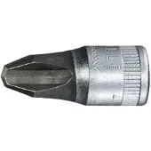 Stahlwille 44 P 1 SCHRAUBENDREHEREINSATZ 1/4 ZOLL 01290001 1/4 (6,3 mm) Schroevendraaierdop PH 1 1/4 (6,3 mm)