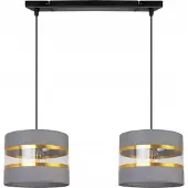 Light11 HOME Plafondlamp Goud Grijs - Stijlvolle Hanglamp voor de Woonkamer