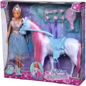 Smoby Steffi Love Prinsespop met Paard - 29 cm