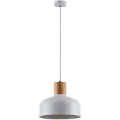 LINDBY Hanglamp Carlise, dimbaar, wit / opaal, Woon-/ Eetkamer, metaal, Scandinavisch, hanglamp