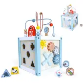 Northio Houten sorteerder voor educatieve blokken en bouwstenen, merk ECOTOYS