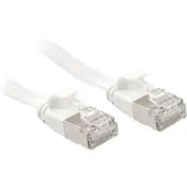 Lindy 47544 RJ45 Netwerkkabel, patchkabel CAT 6A U/FTP 5.00 m Wit Snagless 1 stuk(s)