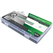 Quadrios 201711P004 201711P004 Metaalfilmweerstand assortiment Axiaal bedraad 0411 0.5 W 1 % 400 stuk(s)