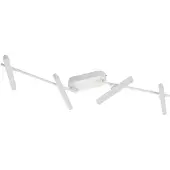 LINDBY Plafondlamp , Eldrin, dimbare, Wit, Woonkamer, Metaal, Modern