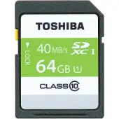 Toshiba Exceria PRO 64GB SDHC UHS-I geheugenkaart, 64 GB, UHS-I