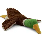 Senger Naturwelt Verwarmingskussen - Klein - 43 cm - Eend - Brui - - OneSize - Knuffels