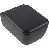 Villeroy & Boch Skyla Combi-Pack Wandhangend Met Twistflush Pure Black Ceramicplus