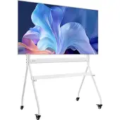 Vevor TV-standaard Rollende TV-kar voor 889-2540 mm TV-standaard TV-standaard tot 90 kg