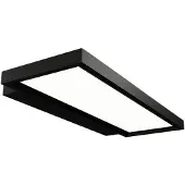 Arcchio LED-kantoor-wandlamp Rick, zwart. universeel wit dimbaar, zwart, Werkkamer / Kantoor, Kunststof, Modern