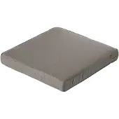 Madison Loungekussen Madison Luxe Rib Liver (60 x 60 cm)
