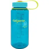 Nalgene - Wide Mouth Bottle - drinkfles - waterfles - lekvrij - 500ml - BPA free - SUSTAIN - Cerulean