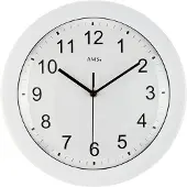 AMS Radiogestuurde wandklok 30 cm
