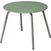 Gardalux Bijzettafel tuin | | Rond (Ø 50 x 40 cm, Groen)