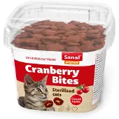 Sanal 6x Kat Bites Cranberries - Kip 75 Gr