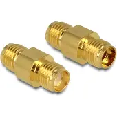 DeLOCK SMA bus naar SMA bus adapter 50 Ohm