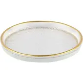 Bricard REXY BORDEN SET | 12 CM TRANSPARANT-GOUD 6-DELIG