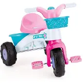 DOLU Mijn Eerste Driewieler, roze/wit/blauw