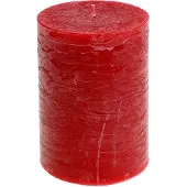 Viana Effen kaarsen rood 85x120mm 2 st, 2 Stück