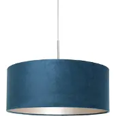Steinhauer Hanglamp Sparkled Met Blauw Velvet