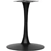 Woood Bistro Trompetvoet - Metaal - Zwart - 72x60x60