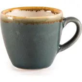 Olympia Kiln Espressokopjes | Blauw | 8,5cl | 6 stuks